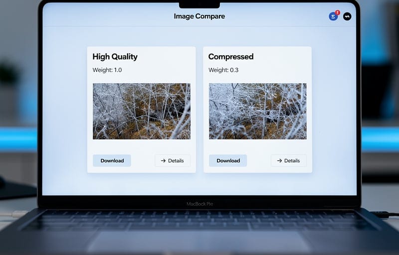 Dimensionner les images à la taille réellement affichée